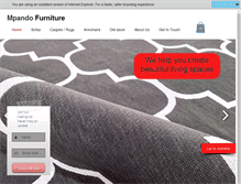 Tablet Screenshot of mpandofurniture.com
